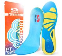SULPO 1 Paire Semelles chaussures - Semelles chaussures gel - Semelles orthopédiques - Semelles chaussures confort - Semelle amortissante - Semelle sport homme et femmes - Semelle gel - 37-41