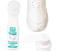 SULPO Cirage Blanc Shoe Clinic Sneaker Whitener - Nettoyant Chaussures Blanches - Blanchisseur Chaussure - Soin Sneaker Blanc - Applicateur éponge - couvrant nettoyant basket 75ml