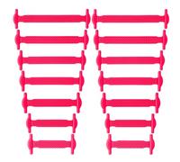 SULPO Fun Laces - Lacets élastiques en silicone - sans attache - pour chaussures hautes et basses - lacets en caoutchouc pour baskets - enfants et adultes