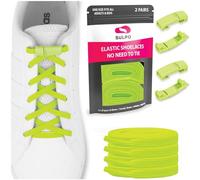 SULPO Lacets chaussures plats avec fermeture magnétique - Autobloquants lacet elastique enfant et adulte - Lacets elastique sans noeuds pour les baskets, converse, sneakers - No Tie Lacets