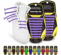 SULPO Lacets élastiques en silicone -Lacets en silicone - Kit de lacets sans nœud pour toutes les chaussures - Enfants et adultes, Taille unique