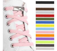 SULPO Lacets élastiques - Fermeture à boucle - pour chaussures hautes et basses - lacets elastique en caoutchouc pour baskets - enfants et adultes