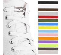 SULPO Lacets élastiques - Fermeture à boucle - pour chaussures hautes et basses - lacets elastique en caoutchouc pour baskets - enfants et adultes