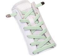 SULPO Lacets élastiques sans nouage - Élastiques avec fermeture en métal, aquamarine, Taille unique