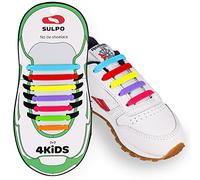 SULPO Lacets Sans Nouage Élastiques en Silicone - Sans Nœud en Caoutchouc pour Femmes, Hommes et Enfants