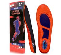 SULPO PRO Active Sport - Semelles Orthopédiques Gel Amortissantes pour Courses et Gymnases