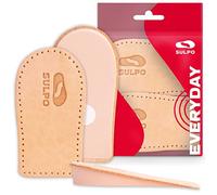 SULPO Semelle Rehaussante - talonettes rehaussantes - semelle talon - Coussin de talon en cuir - Pour augmenter les semelles - semelles orthopédiques pied plat