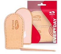SULPO Semelle Rehaussante - talonettes rehaussantes - semelle talon - Coussin de talon en cuir - Pour augmenter les semelles - semelles orthopédiques pied plat