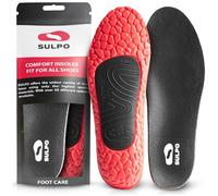SULPO Semelles orthopédiques profilées en EVA - Amortissement, soutien de la voûte plantaire, respirabilité - Tailles 35-46