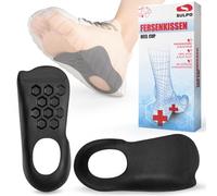 SULPO Talonnette epine calcaneenne - Protege talon - 3/4 Semelles orthopédiques pour fasciite plantaire, pieds plats et douleur au pied - Soutien longitudinal de la voûte plantaire - 40-43 / L