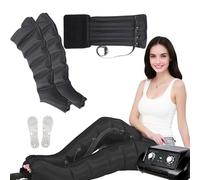 SULQING Drainage Lymphatique Corps Complet Appareil︱Bottes De Pressothérapie 6 Cavités Pressothérapie L︱Pressothérapie Massage Jambes Circulation︱Massage Lymphatique Drainant Bras