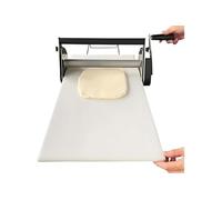 SULQING Machine à laminer la pâte Pliable︱Laminoir de Boulangerie︱Rouleau à pâte à épaisseur réglable avec Plaque de laminage︱épaisseur réglable de 0.5 à 25 mm︱pâtisserie feuilletée︱pâte à Pizza