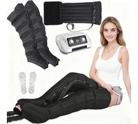 SULQING Pressothérapie Jambes Et Ventre︱Botte Pressothérapie Lymphatique︱ Appareil Drainage Lymphatique Professionnel︱Appareil Pressothérapie Massage Jambes Circulation︱Masseur Jambes︱Masseur Pied