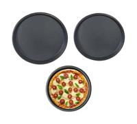 Sulxyi À Pizza - 1 Ensemble de s Anti-adhésives Faciles à Nettoyer | À Pizza Résistante Aux Hautes Températures,Pour Cuisine Maison Restaurant Barbecue Extérieur