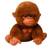 Sulxyi Gorilla Plush Toy, Soft Plush Animals, Stuffed Animal Toy, Cute Gorilla Plush, Realistic Gorilla Toy, 7.87in Soft and Cuddly Realistic Gorilla Design for Kids Boys and Girls