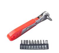 Sulxyi Small Ratchet Wrench, Ratcheting Screwdriver Set, Close Quarters Screwdriver, Magnetic Screwdriver Bits, Ratchet Driver Set, Magnetic Screwdriver Bits to Easy Use Ergonomic Handle Tool Kit