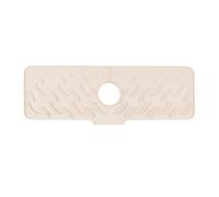 Sulxyi Tapis de robinet en silicone - Protection de robinet d'évier réutilisable - Support d'éponges pour caravane, îles de cuisine