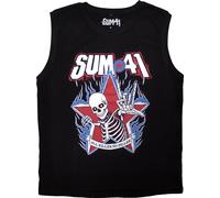 Sum 41 - "All Killer No Filler" Haut sans manches pour homme/femme unie RO13492 (XL) (Noir)
