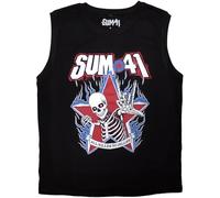Sum 41 All Killer No Filler Skeleton Tank Top Size L