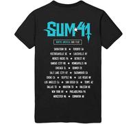 Rock Off Trade T-shirt homme Sum 41 Blue Demon Noir M 100% coton Manches courtes Coupe standard