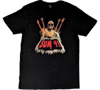 Sum 41 - "Does This Look Like All Killer No Filler European Tour 2022" T-shirt Homme/Femme Unie RO5385 (S) (Noir)