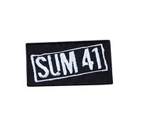 Sum 41 Grunge Applique en métal brodé thermocollant Accessoire souvenir