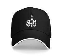 Sum 41 Rock Band Baseball Cap Outfit Vintage Punk Music Snapback Chapeau pour Hommes Femmes Casual ewear Cadeau