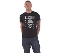 Rock Off Trade T-shirt homme Sum 41 Grinning Skull Noir Extra Large (Mens 42'- 44')
