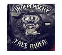SUMA SHOP Lot de 3 patchs brodés thermocollants - Big Patch - Toppe, Patch Biker - Grand set pour gilet de moto, iron-On pour décorer les vêtements de moto, veste de bricolage