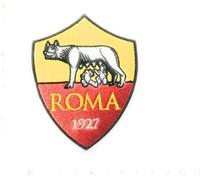 SUMA SHOP Patch 'Scudetto Roma 1927' brodé 8.5x7 cm thermocollant, autocollant pour vêtements, vestes, chemises et objets en tissu, facile à appliquer