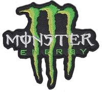 SUMA SHOP Patchwow Patch brodé à appliquer avec fer à repasser ou à coudre Motif super-héros années 80 Monster Green Claw (7,5 cm)