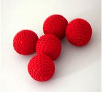 SUMAG Magic Tricks Lot de 2 balles au crochet pour tasse et balles et accessoires de gadget (3,1 cm)