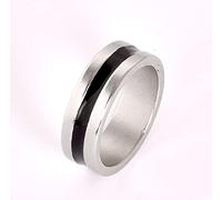 SUMAG Magie Bague magnétique PK gravée avec Cercle Noir - Accessoire de gimmick - 21 mm