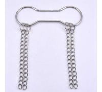 SUMAG Manille de chaîne, échappement de menottes, couleur argentée - tours de magie, scène, gros plan, rue, accessoires, gadget, comédie, mentalisme