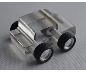 SUMAG Trick de Magie: Voiture en Cristal pour Trouver la Carte Sélectionnée - Jeu de Magie pour Enfants, Adolescents et Adultes - Inclus: 1 Accessoire de Voiture en Cristal