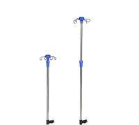 SUMBITOD Support à Perfusion, poteaux IV pour Fauteuil Roulant, Support de Perfusion spécial pour Les Personnes handicapées, Support de Jambe de Fauteuil Roulant pour Les hôpitaux et Les familles