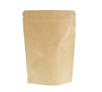 SumDirect Lot de 50 pochettes refermables en kraft avec fermeture éclair et doublure en feuille d’aluminium robuste pour aliments 13cmx18cm jaune