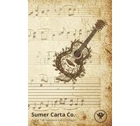 Sumer Carta Co. Guitar Tab Notebook : Blank Guitar Tablature Writing Paper with Chord Fingering Charts