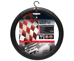 Sumex 2505MM2 Couvre Volant, Noir/Piqûre Rouge