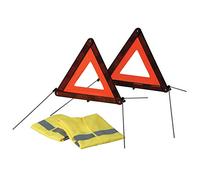 Sumex 2707125 Kit de 2 Triangles et 2 Gilets de Sécurité E11