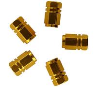 Sumex 4006950 Bouchons de Valves Hexagonaux - Dores (5 Pièces)