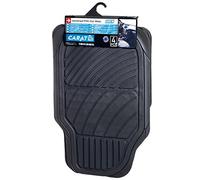 Sumex CARAT20 Tapis de Sol Universel Caoutchouc Carat - Noir (4 Pièces)