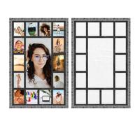 Sumex Couvertures de Sublimation, 100 × 150cm Couverture en Polyester Photo Sublimation personnalisée pour Presse à Chaud avec 15 Panneaux