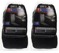 Sumex FUND95G Housses de Siege Unicorn - Noir/Gris (2 Pièces) (Lot de 2)