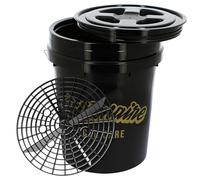 Sumex Kit de Nettoyage pour Le Lavage de Voiture Kit Billionaire Seau Couvercle et Grille Idéal pour Le Nettoyage à la Main du véhicule Indispensable pour Le Detailing Voiture