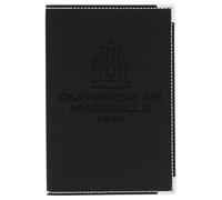 Sumex Porte papiers étui Carte Grise Luxe piqure sellier Olympique de Marseille