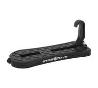 SUMEX S Marche pour Porte de Voiture 21 cm Pédale Pliable pour véhicule avec Marteau de sécurité Livré avec Sac de Rangement Alliage d'aluminium Pédale à Crochet Accès Facile au Toit Supporte jusqu'à