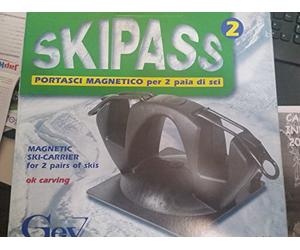 Sumex Ski4704 Ski Pass 2 Porte-Skis magnétique