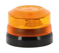 Sumex SOSTRAFIC - Bande LED lumineuse magnétique d'urgence avec pile interchangeable homologuée haute visibilité à partir de 2 km. Taille réduite 70 mm, imperméable, homologuée par la DGT Noir/orange