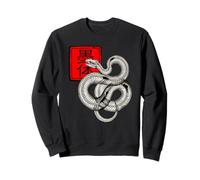 Sumi-E Ink Art VENTRAL View Snake Encre ESTHÉTIQUE Anatomie Sweatshirt